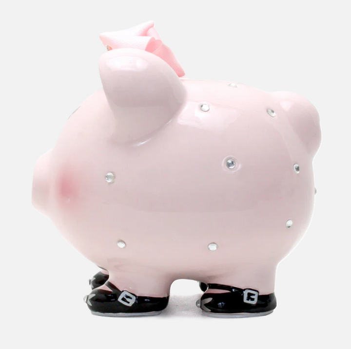 Princess Large Piggy Bank, Pink