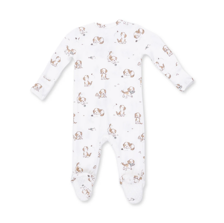 Explorer Puppy Blue - 2 Way Zipper Footie