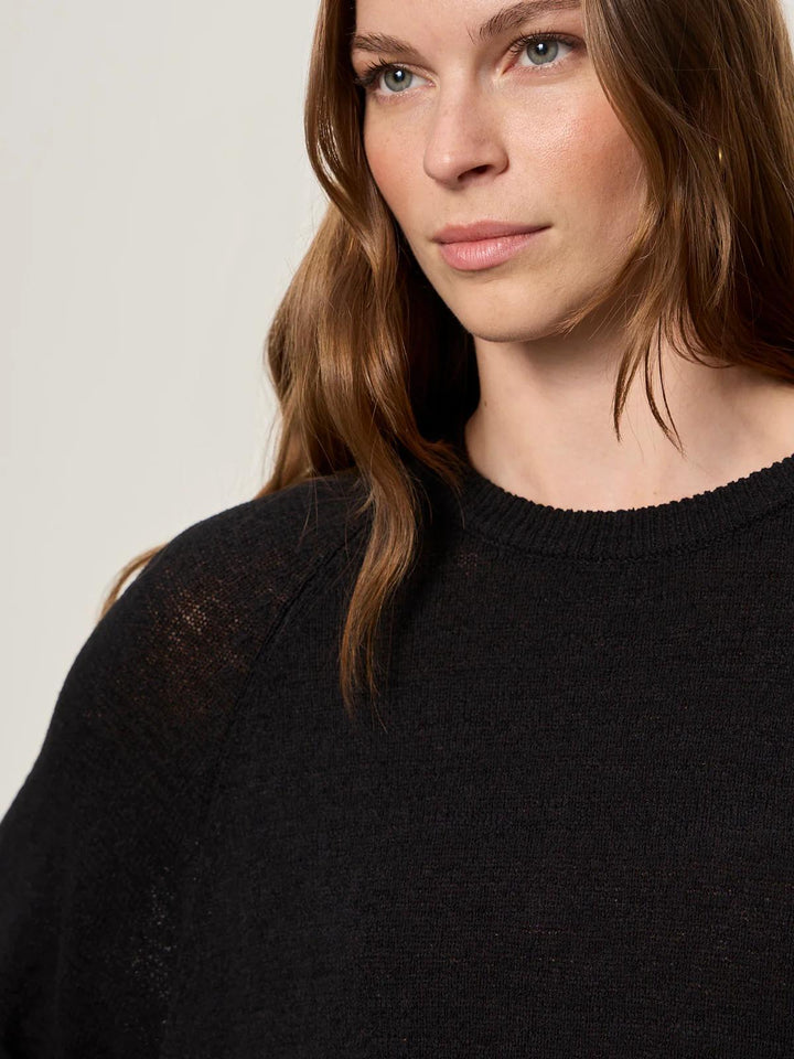 About Us Relaxed Pullover, Black