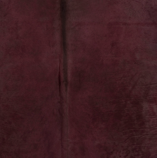 Raspberry Dyed Cowhide