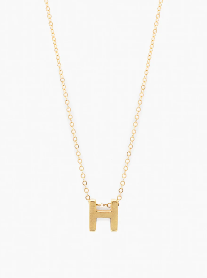 Letter Charm Necklace - 13 Hub Lane   |  