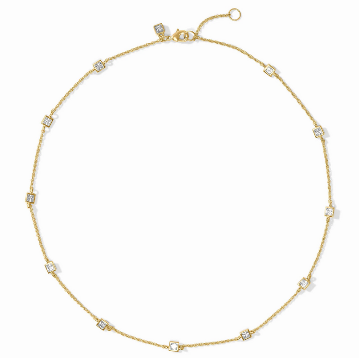 Julie Vos Jolie Delicate Station Necklace - 13 Hub Lane   |  Station Necklaces
