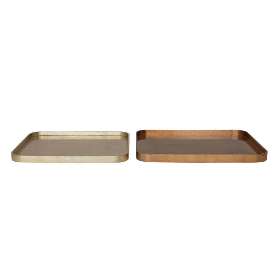 Lacquered Tray w/ Foil - 13 Hub Lane   |  