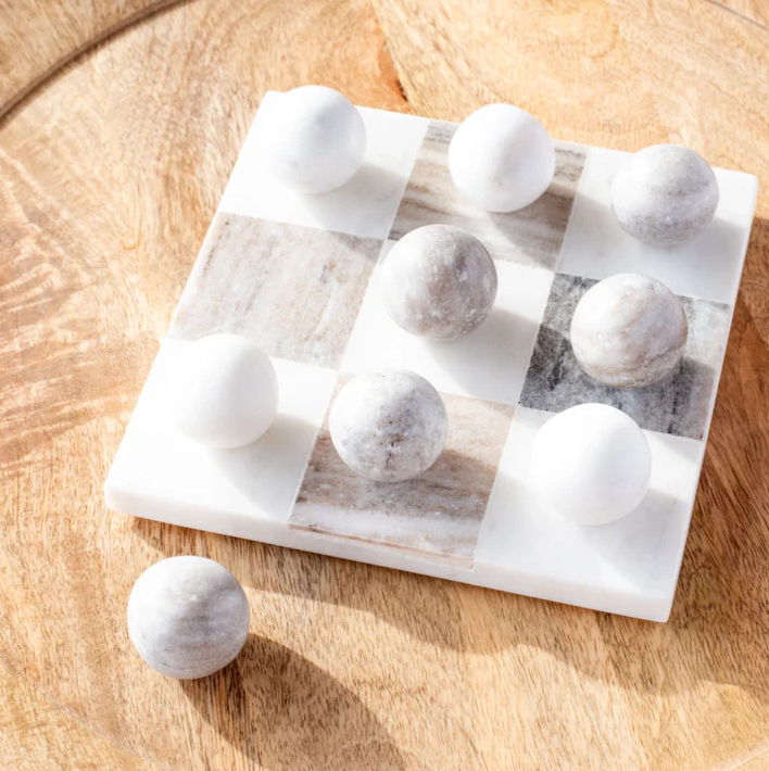 Marble Tic-Tac-Toe