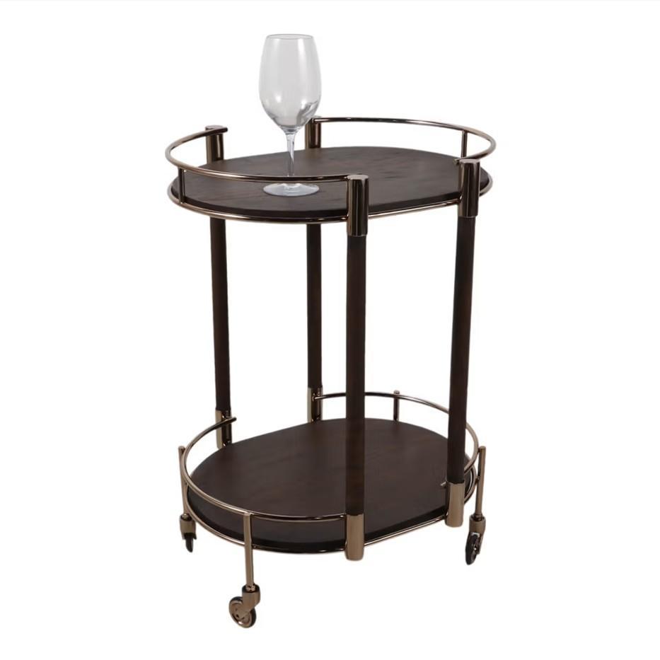 Marion Bar Cart, Bronze