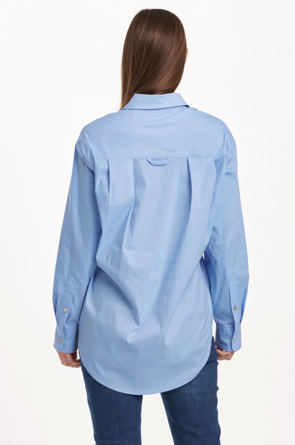 Lola Shirt Solid Blue