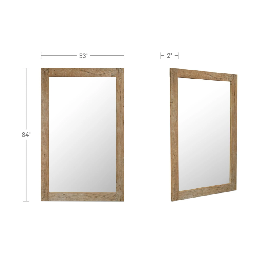 Orchard Reclaimed Wood Floor Mirror
