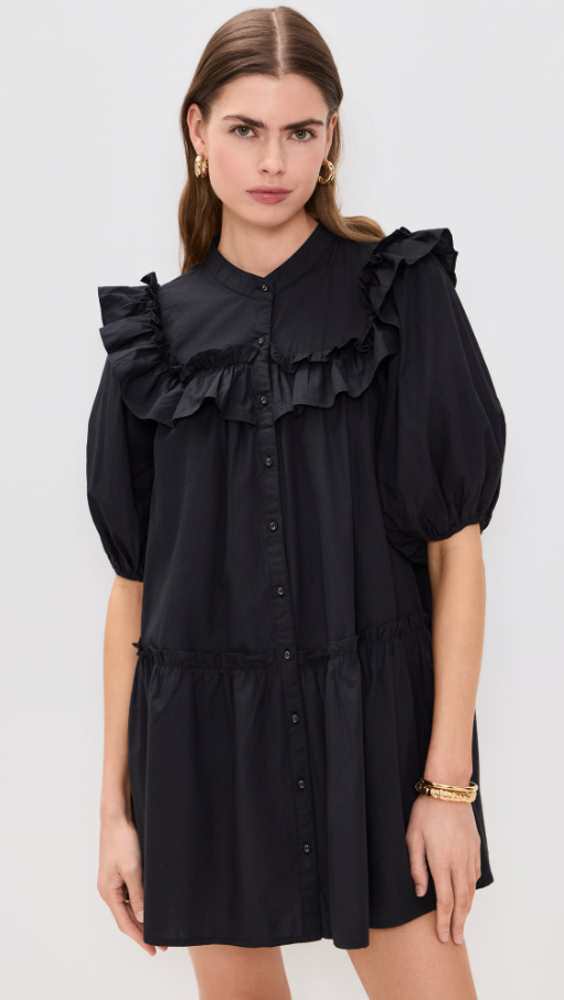 Tatiana Mini Dress, Black - 13 Hub Lane   |  Mini Dresses