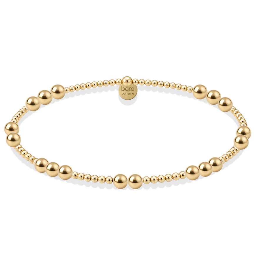 bara boheme carolyn gold filled beaded bracelet - 13 Hub Lane   |  