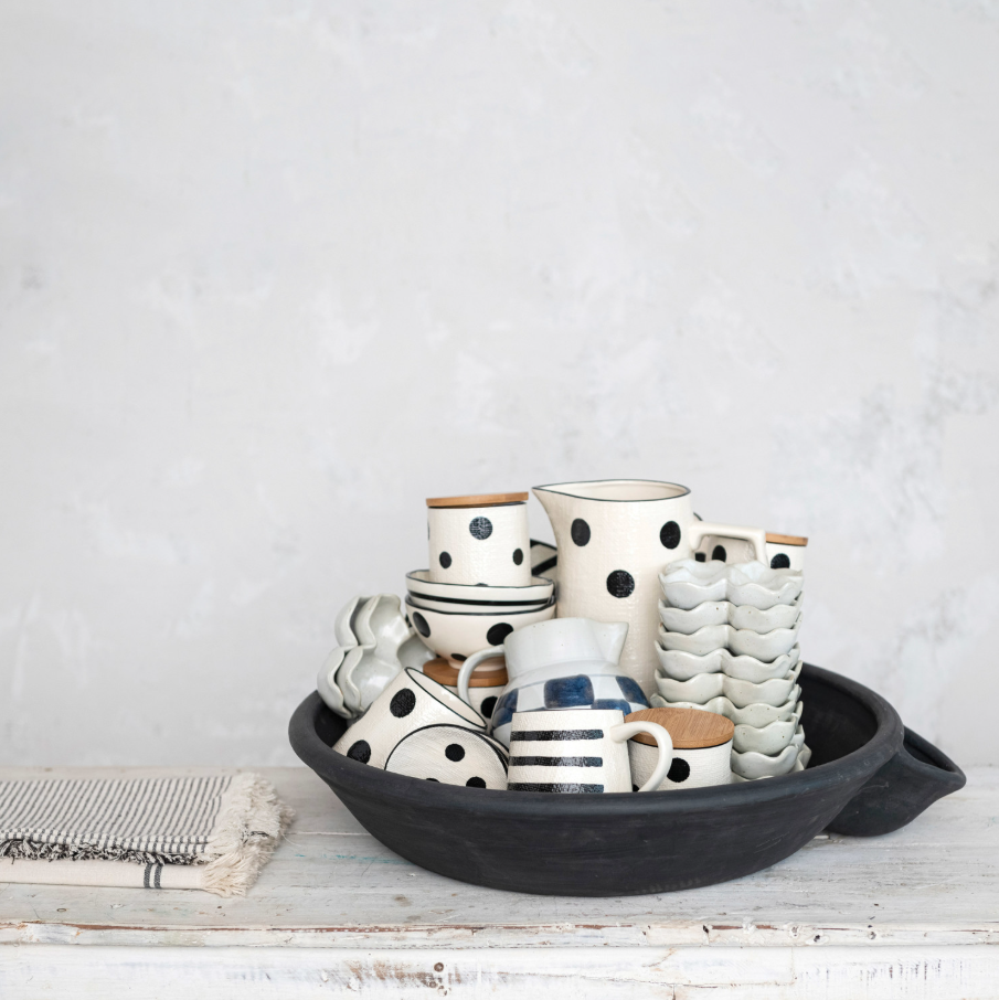 Vintage Reproduction Clay Dahi Bowl