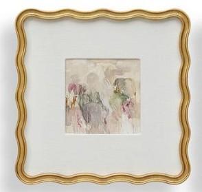 Garden Mist Framed Canvas
