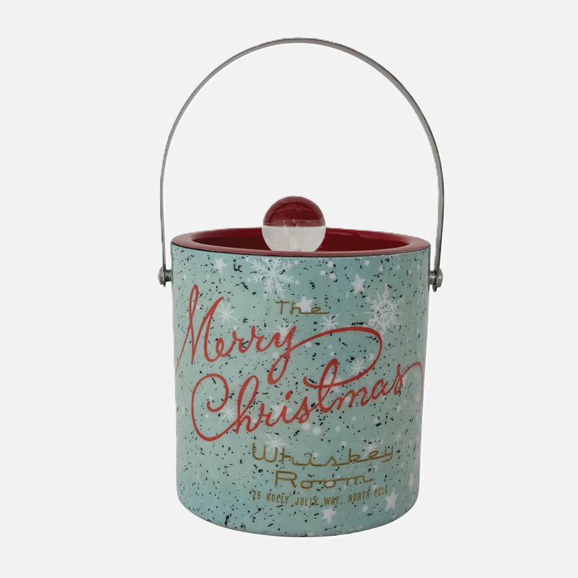'Merry Christmas' Whiskey Room Ice Bucket