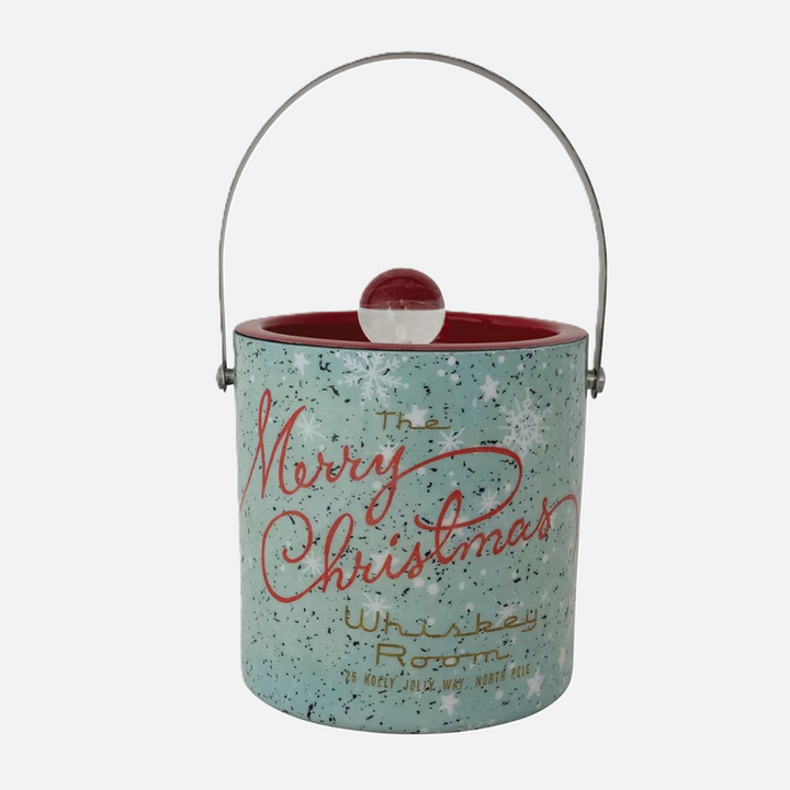 'Merry Christmas' Whiskey Room Ice Bucket