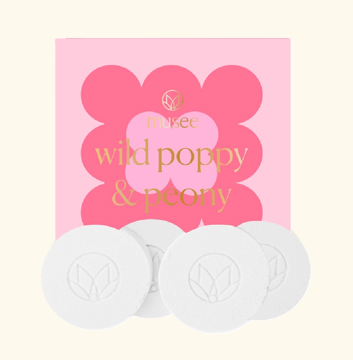 Wild Poppy & Peony Shower Steamers