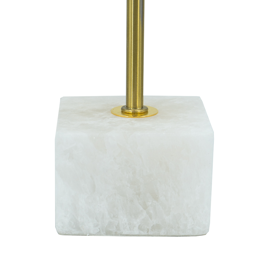 Selenite Stone Flower Candle Holder - 13 Hub Lane   |  