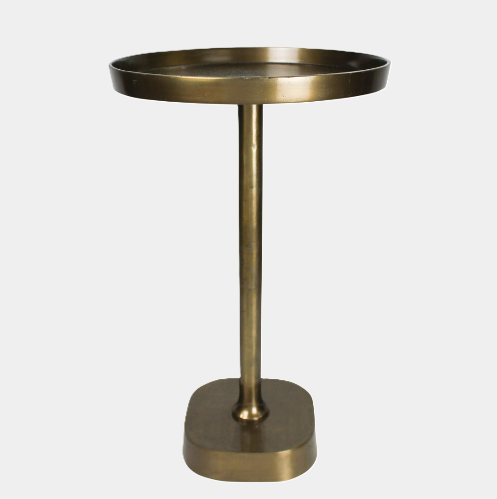 Fulton Side Table, Brass - 13 Hub Lane   |  