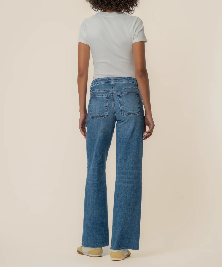 Kut From the Kloth Maya High Rise Wide Leg, Success - 13 Hub Lane   |  Wide Leg Jeans