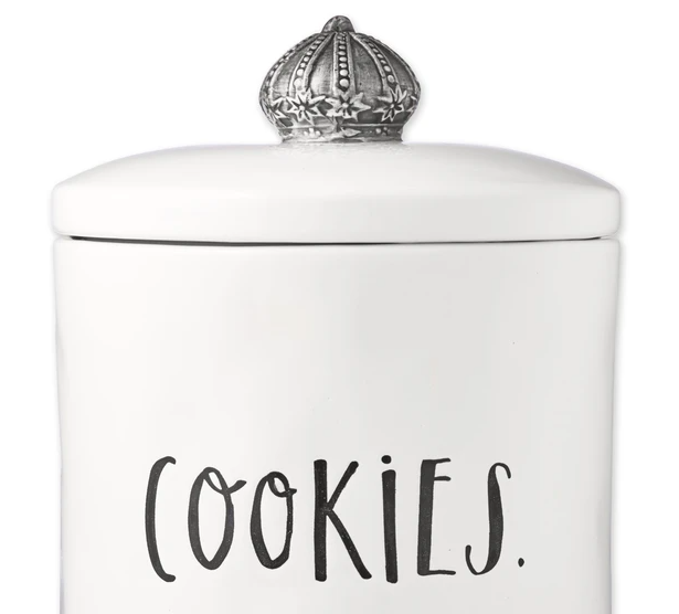 Stem Print Crown Cookie Jar - Thumbnail 2