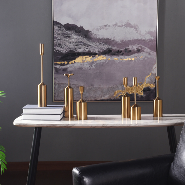 Metal Craft Candleholder - Thumbnail 5