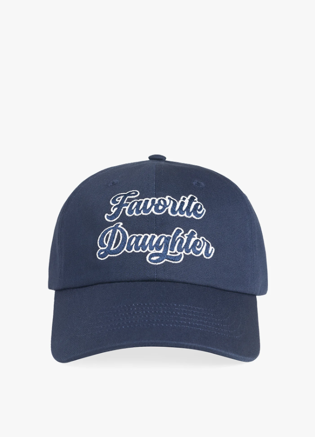 The Script Logo Baseball Hat, Navy