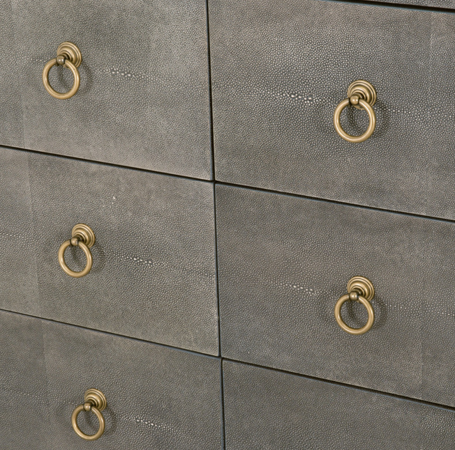 Strand Shagreen 6-Drawer Dresser
