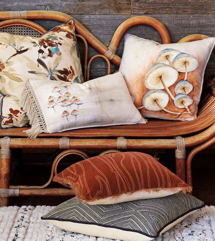 Bach Claypot Fringe Pillow - Thumbnail 2