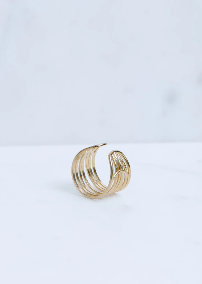 Layers Of Love Ring - 13 Hub Lane   |  Cuff Rings