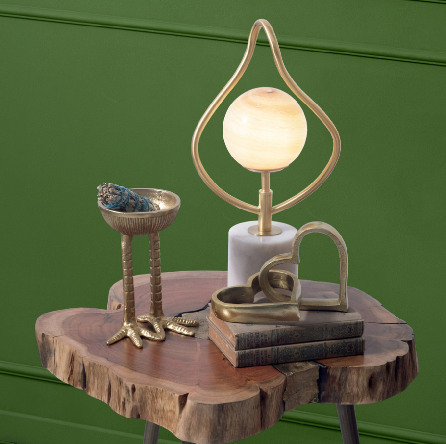 Metal Linked Hearts - 13 Hub Lane   |  Gold Deco