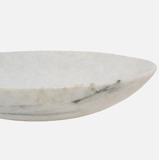 Round Rajnagar Marble Dish - 13 Hub Lane   |  Marble Bowls