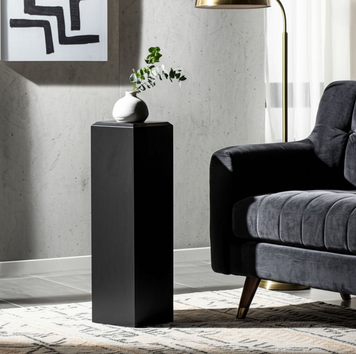 Avzar Accent Table, Black