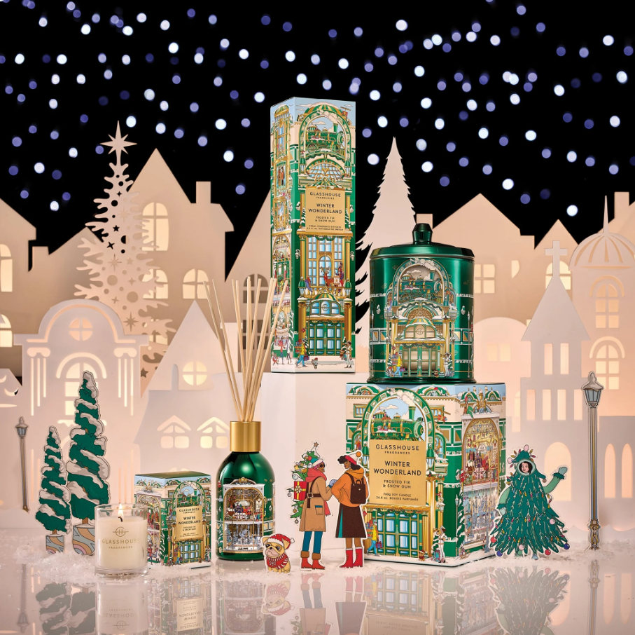 Winter Wonderland Triple Scented Candle - 13 Hub Lane   |  Winter Wonderland