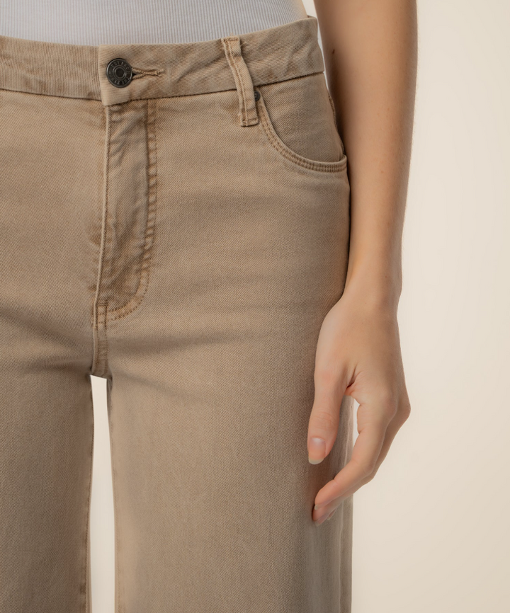 Kut From the Kloth Meg High Rise Wide Leg, Chai