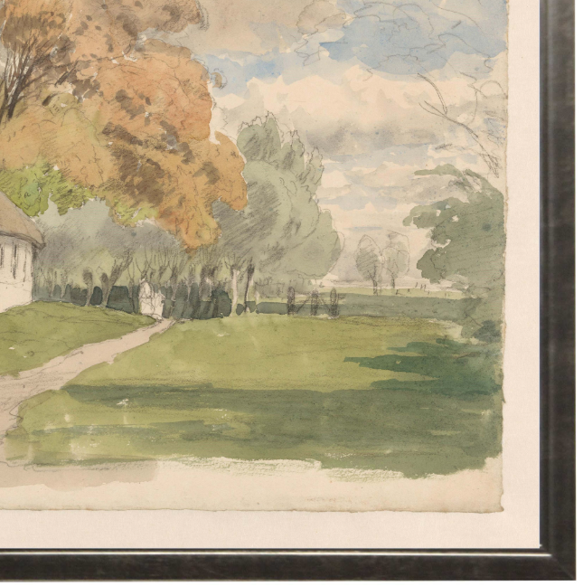 Yard at a Village Church