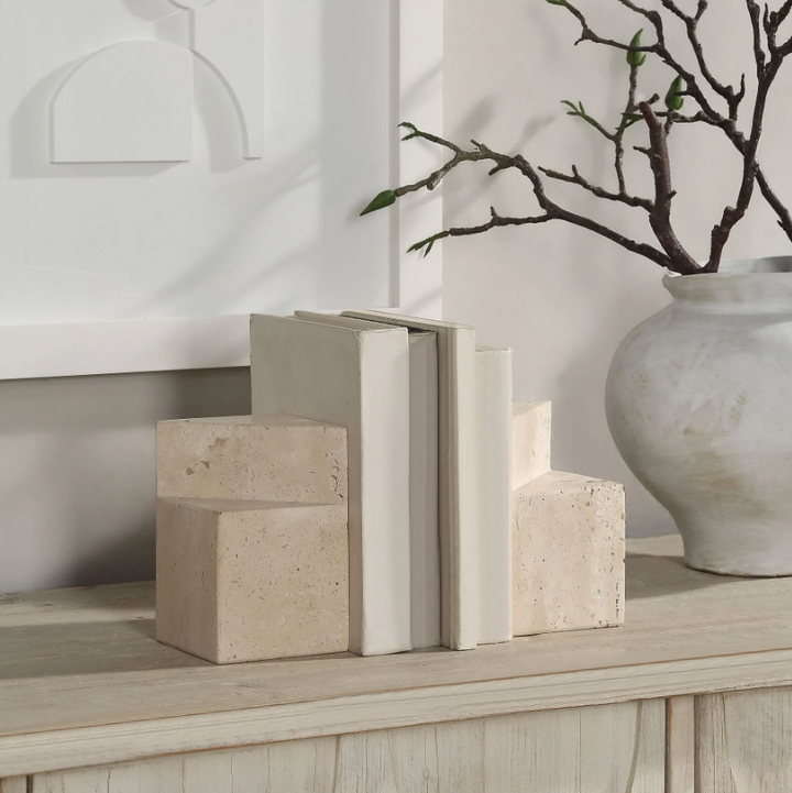 Attle Bookend - 13 Hub Lane   |  Stone Bookends