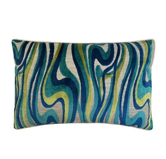 Swerve Velvet Pillow