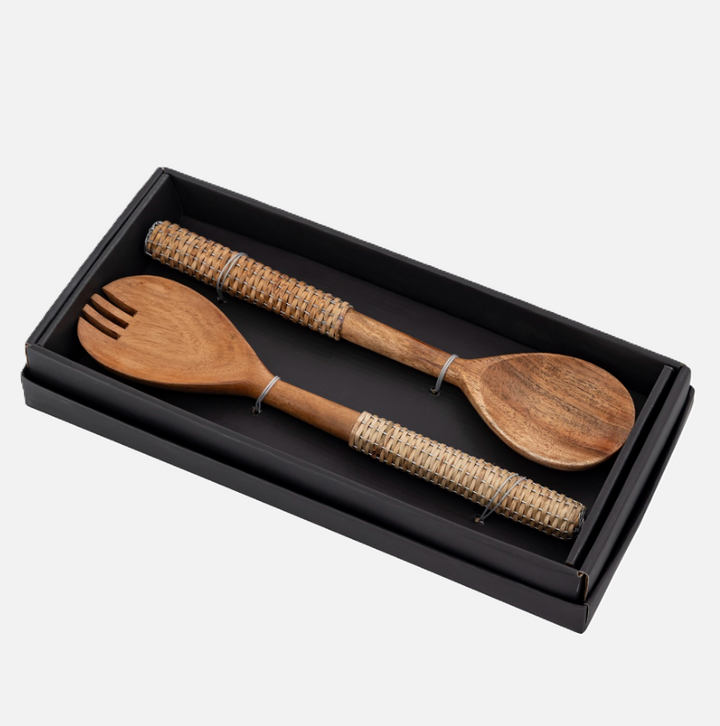 Wooden Salad Servers - 13 Hub Lane   |  Salad Servers