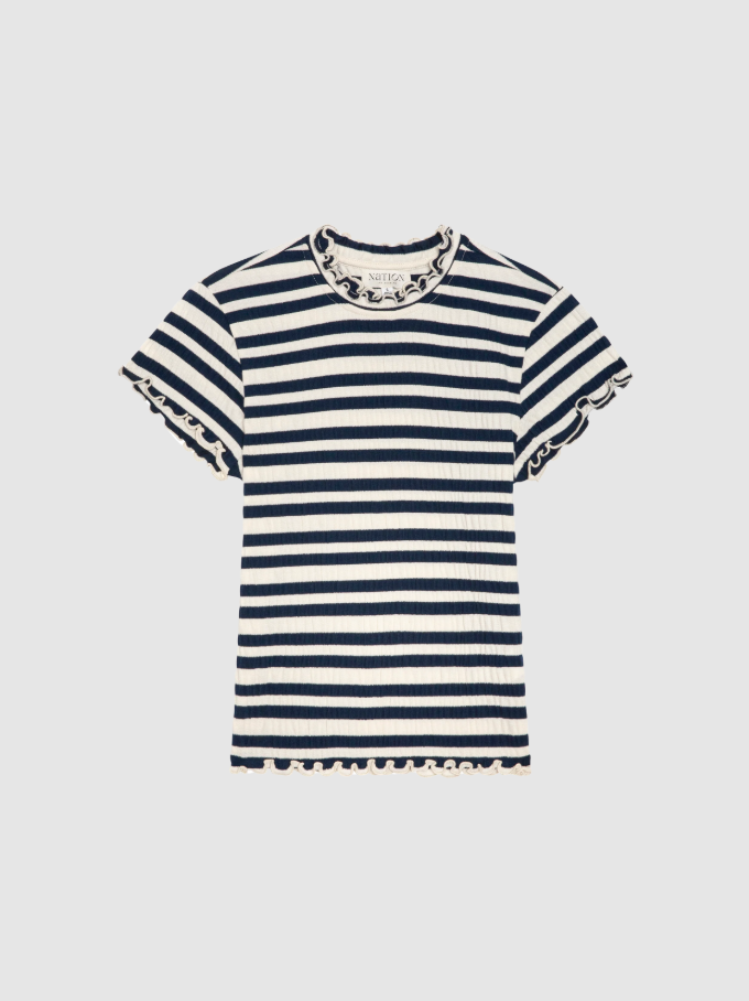 Nation LTD Natalia Top, Crinkle Stripe - 13 Hub Lane   |  
