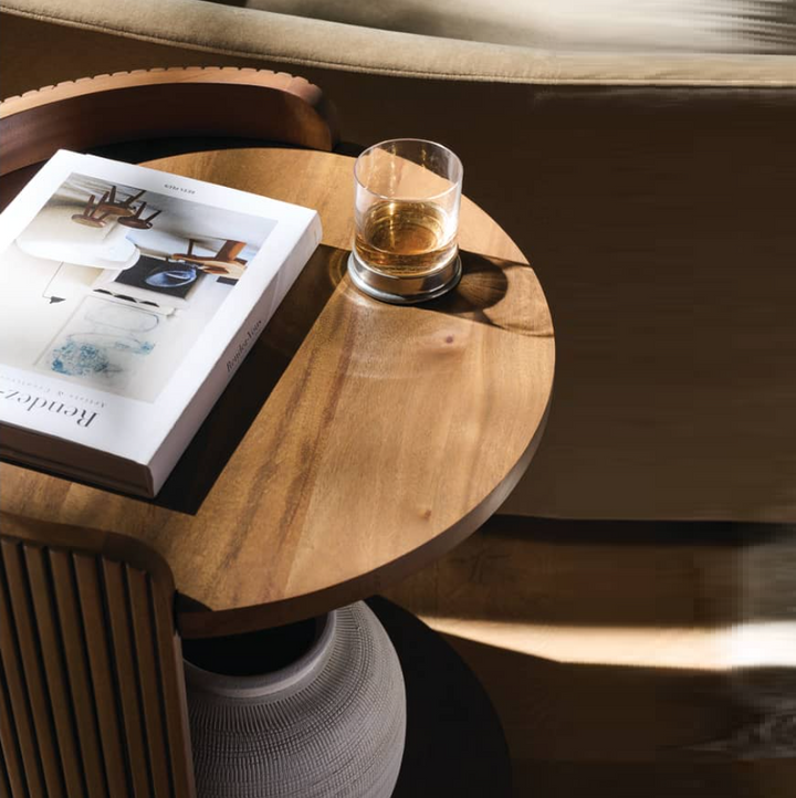 Kindred Alternate Round End Table - 13 Hub Lane   |  Accent Tables