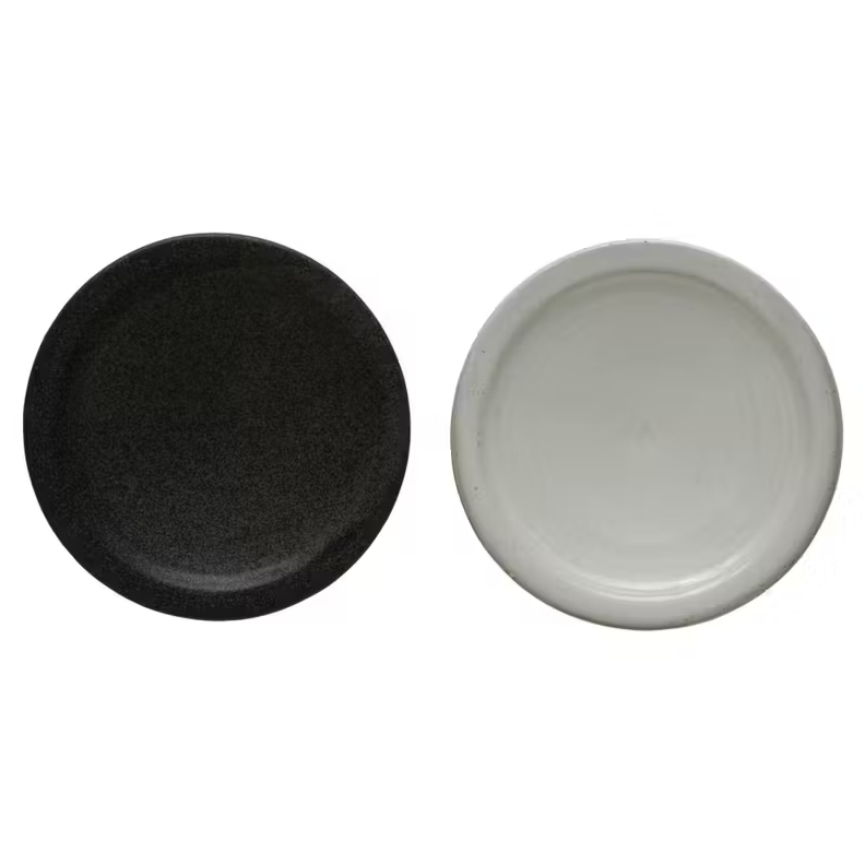 Stoneware Pedestal Matte Finish - 13 Hub Lane   |  Pedestal Trays