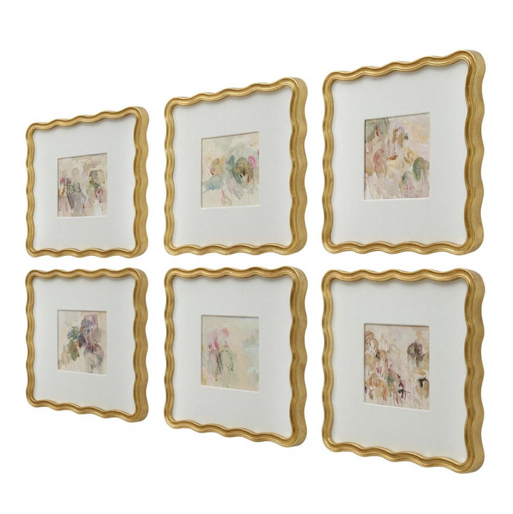 Garden Mist Framed Canvas