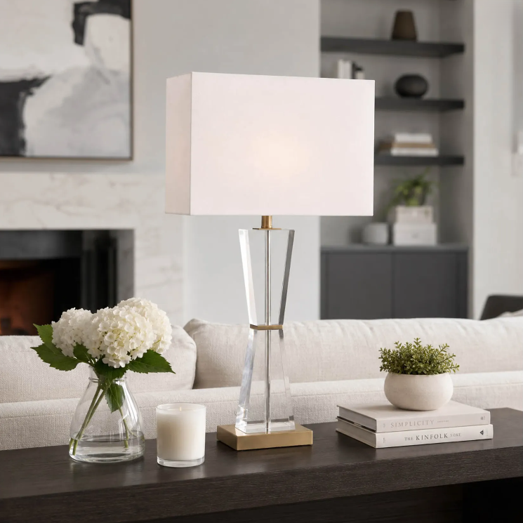 Fincastle Crystal Lamp