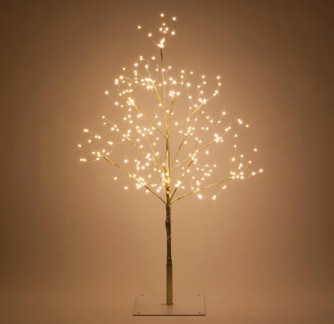Gold Fairy Light Tree - Thumbnail 3