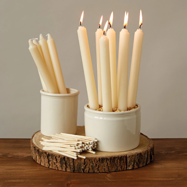 Unscented Taper Candles - 13 Hub Lane   |  