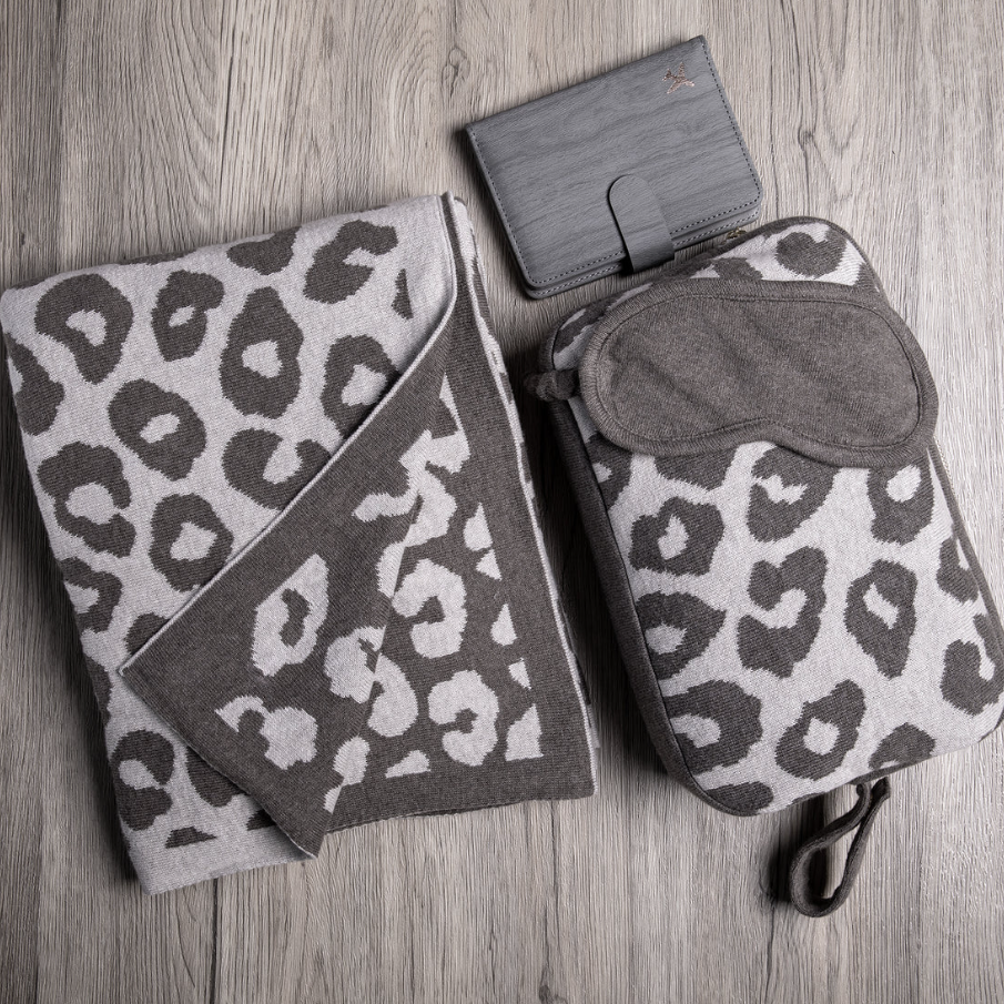 Travel Blanket Leopard Print - Thumbnail 3
