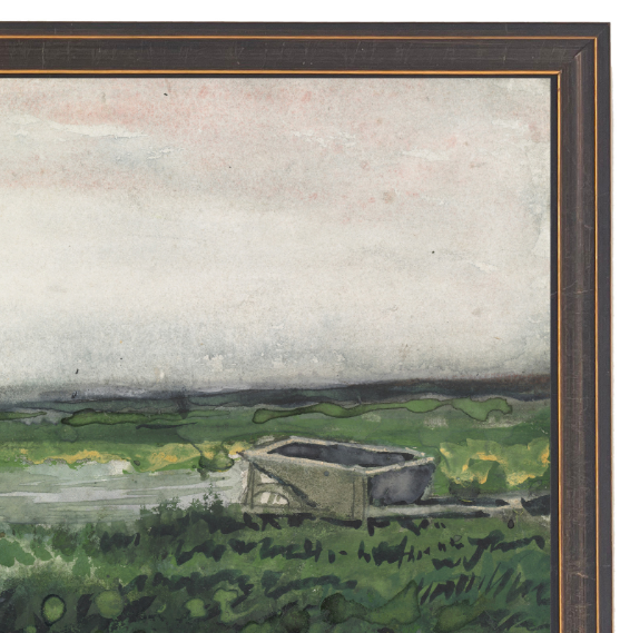 Landscape w/ Wheelbarrow