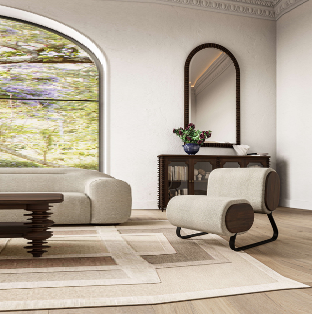 Milano Arch Floor Mirror