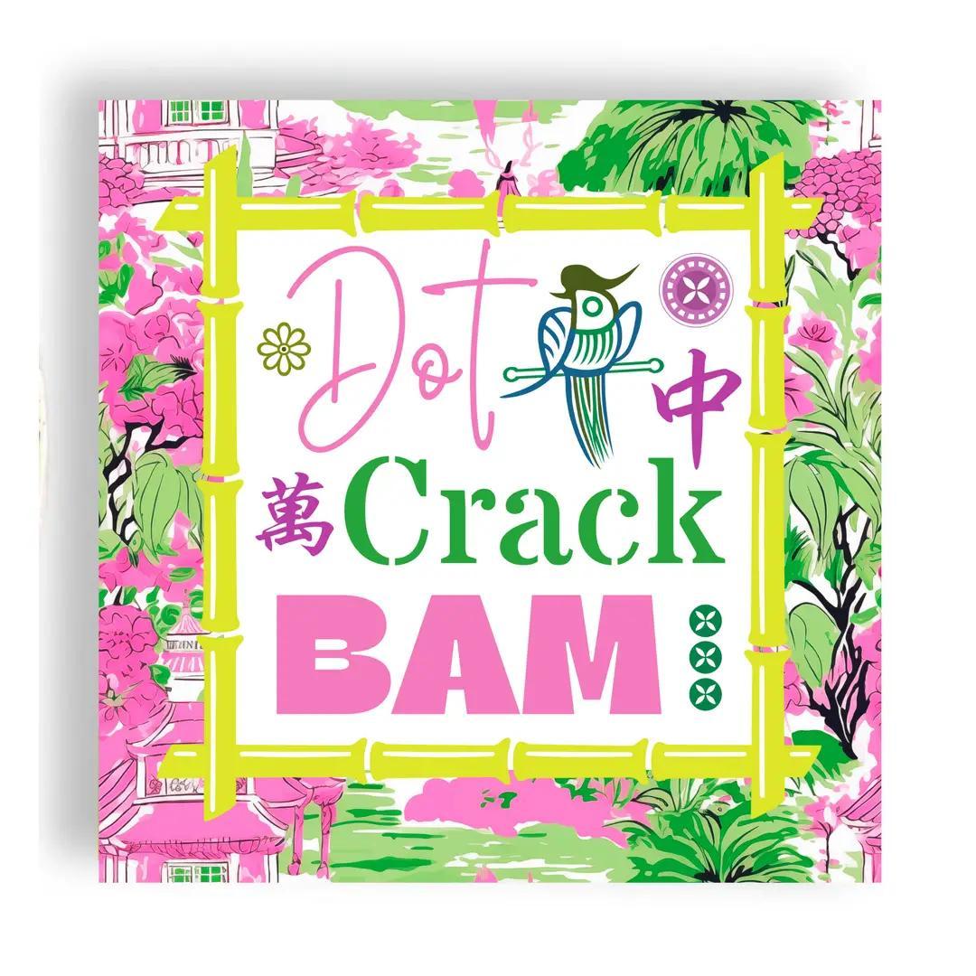 Mahjong Cocktail Napkins 24ct