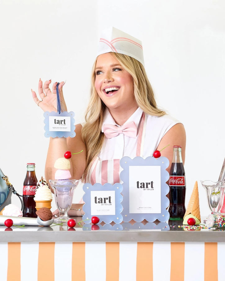 Acrylic Frame, Denim Blue - 13 Hub Lane   |  