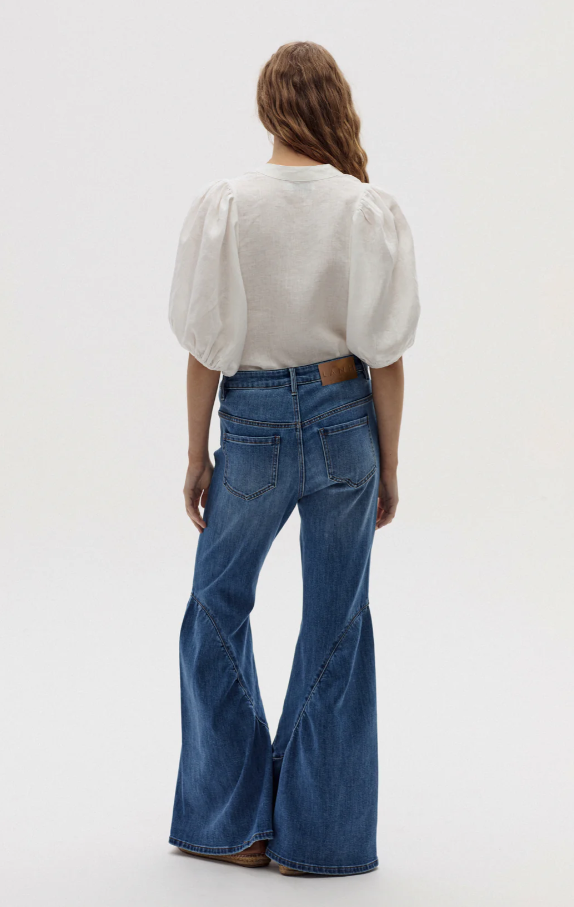 Gypsy Denim Pants, Washed Indigo - 13 Hub Lane   |  