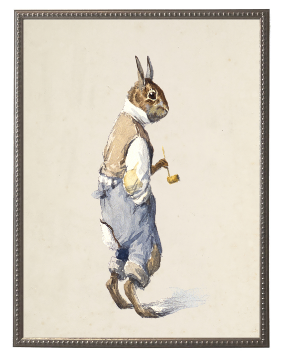 Br'er Rabbit - 13 Hub Lane   |  Small Wall Art